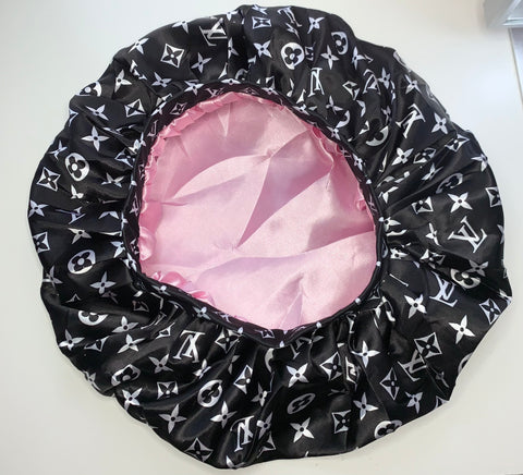 Black LV Bonnet