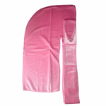 Baby Pink Velvet Durag